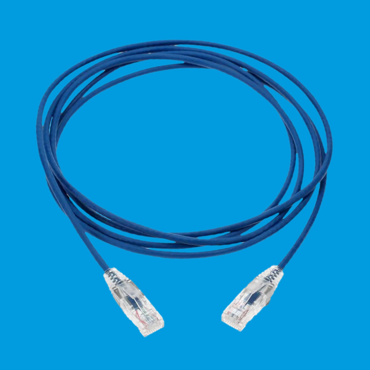 10ft - Blue - Cat6A Ethernet Patch Cable