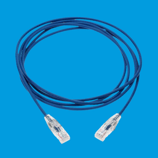 50ft - Blue - Cat6A Ethernet Patch Cable