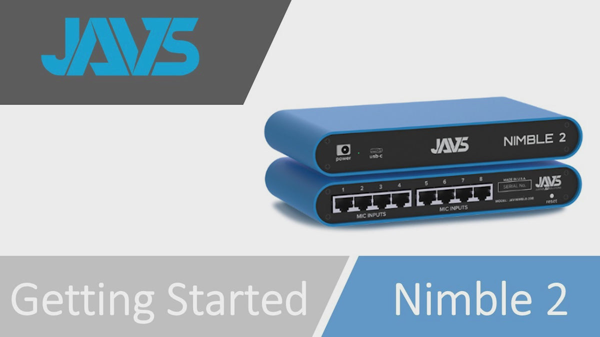 Load video: Get your Nimble 2 up and running in minutes. This video walks through connecting the device, installing drivers, and accessing the configuration tool for a quick and easy setup.